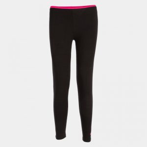 LEGGINS NIÑA JOMA NEGRO/ FUCSIA