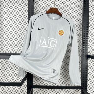 Camiseta Manchester United 07/08 Portero Fourth - (Retro) Manga Larga